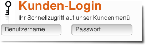 Ihr Schnell-Zugriff auf das Kundenmenü
